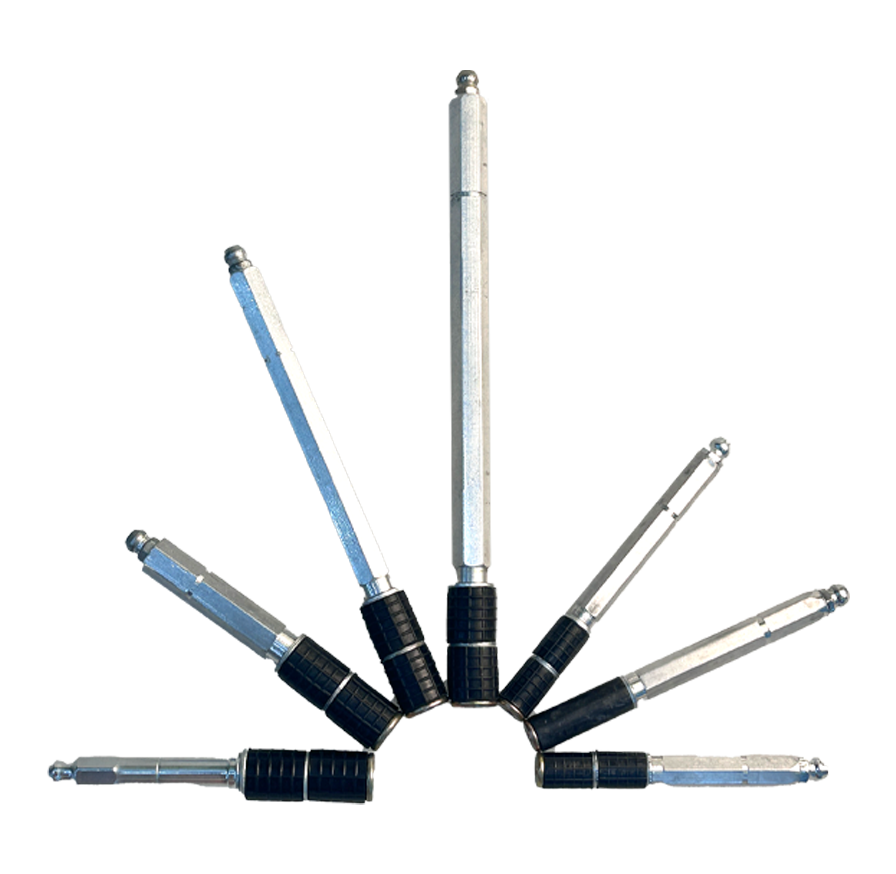 100 pcs/bag A-10 (1/2" x 3.6") Aluminum Adoration Injection Packer Mechanical Packer Port High-Pressure Concrete Repair & Waterproofing