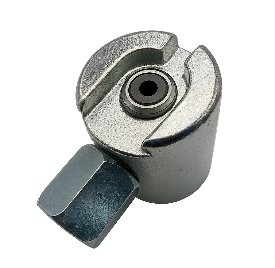 Adoration 1/8" Female Slide Coupler for concrete repair crack repair waterproofing