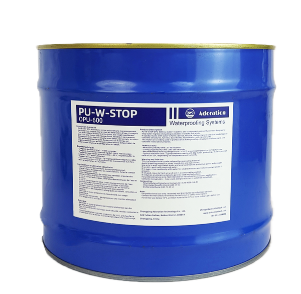 OPU-600 Polyurethane Crack Injection Foam