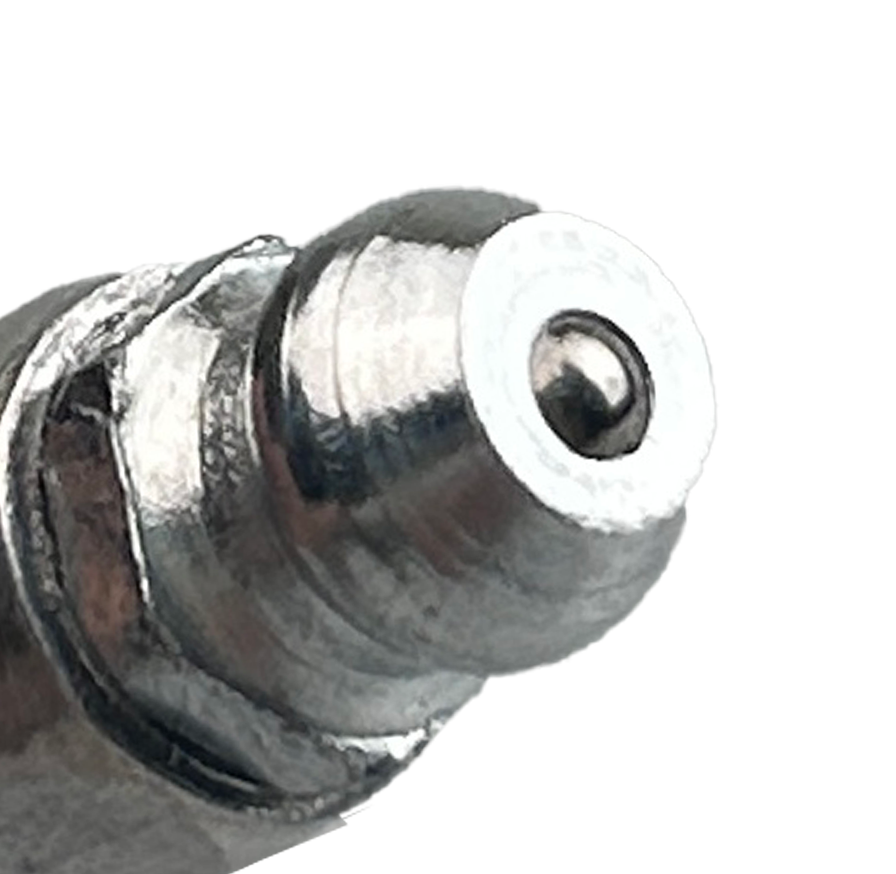 Top of A-20 (1/2" x 5.5") Aluminum Adoration Injection Packer Mechanical Packer Port - High-Pressure Concrete Repair & Grouting Nozzles