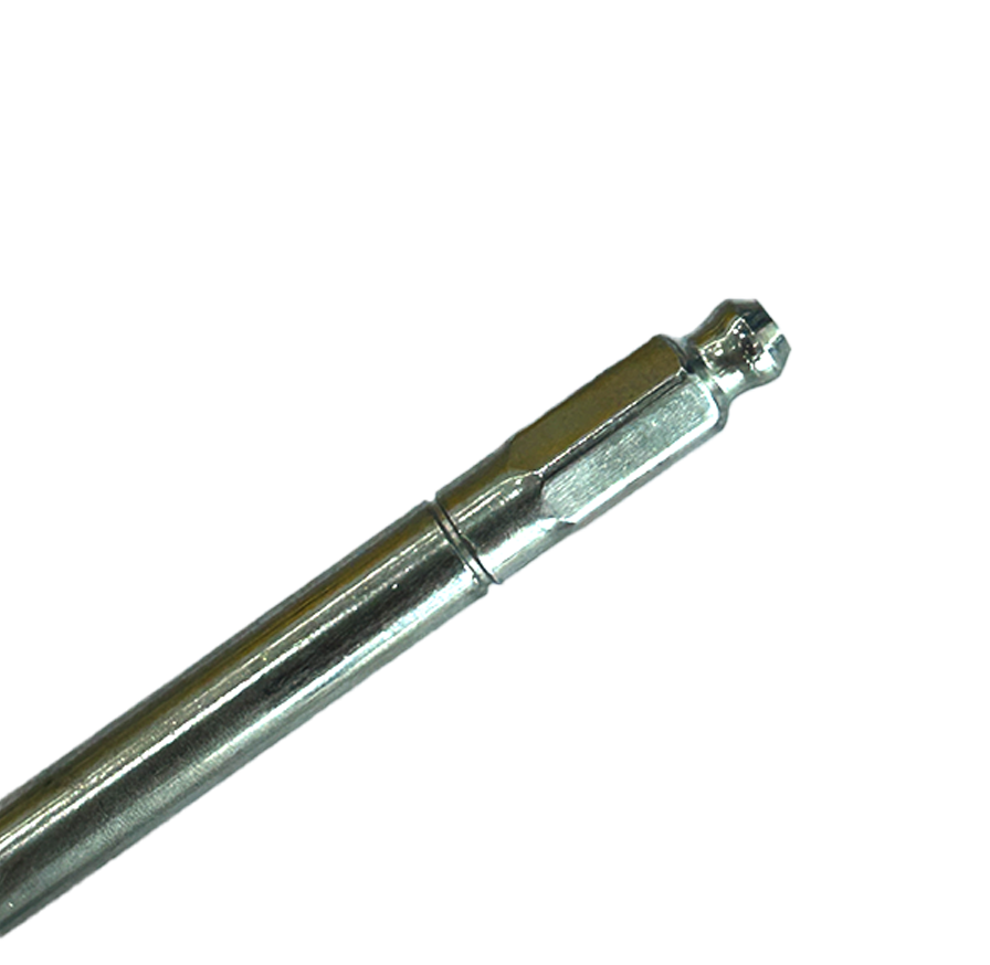 Top of S-15 (1/2" x 5") Stainless Steel Adoration Injection Packer Mechanical Packer Port- Concrete Repair Grouting with Instant Removal