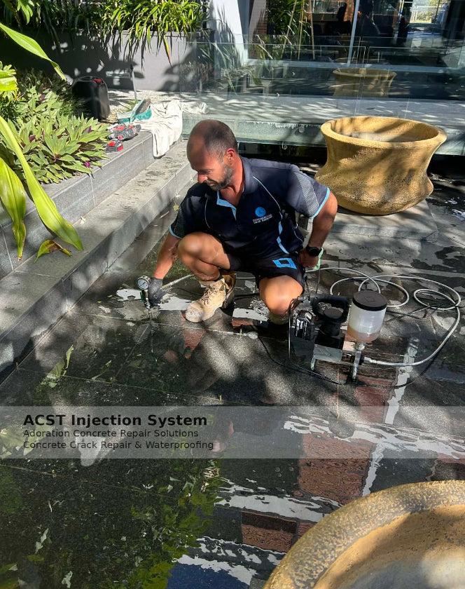 SG-999 Cordless Injection Pump for Concrete Crack Repair – Built for No-Power Job Sites