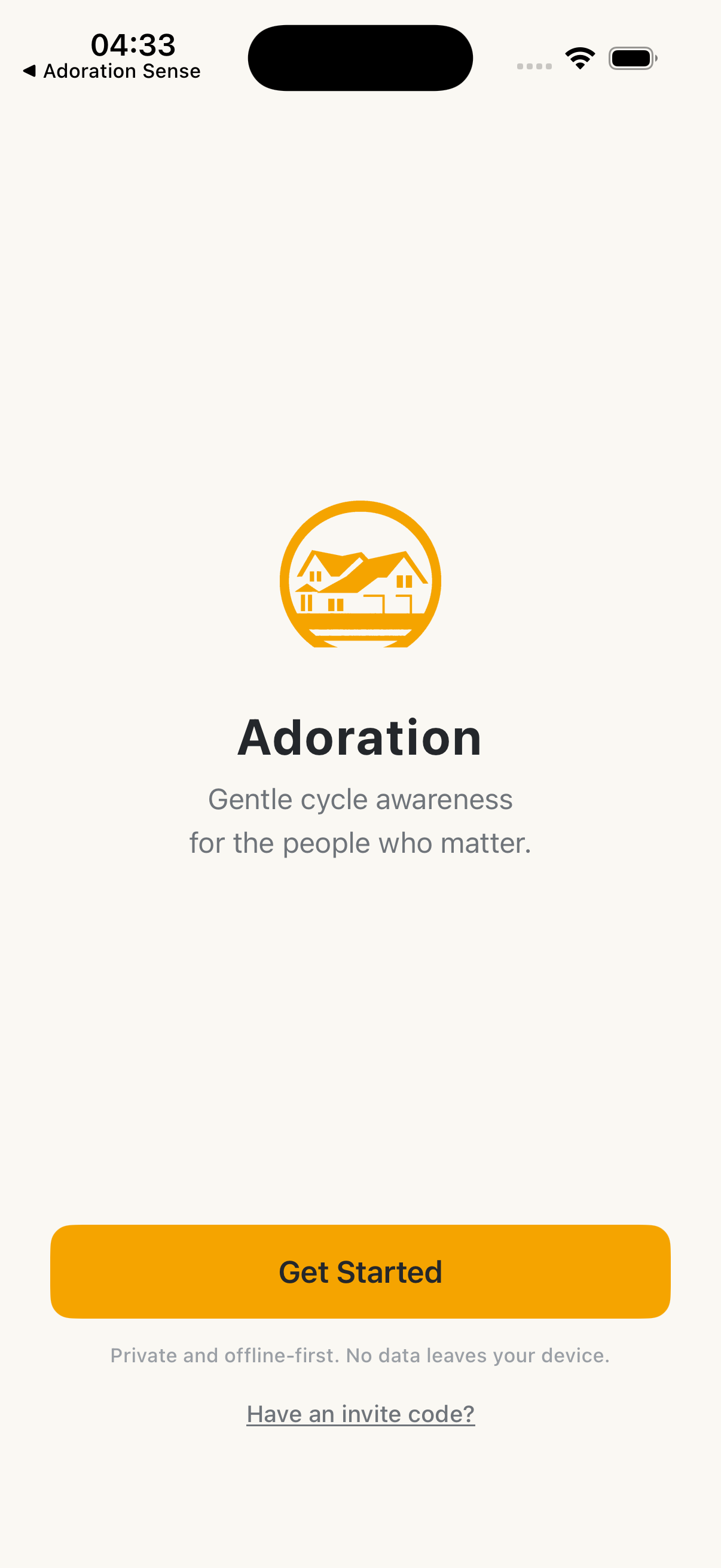 Adoration Sense app